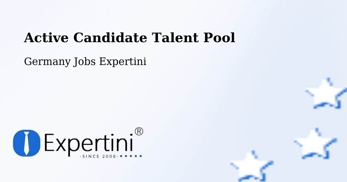 Active Candidate Talent Pool – Wingerode - Germany Jobs Expertini