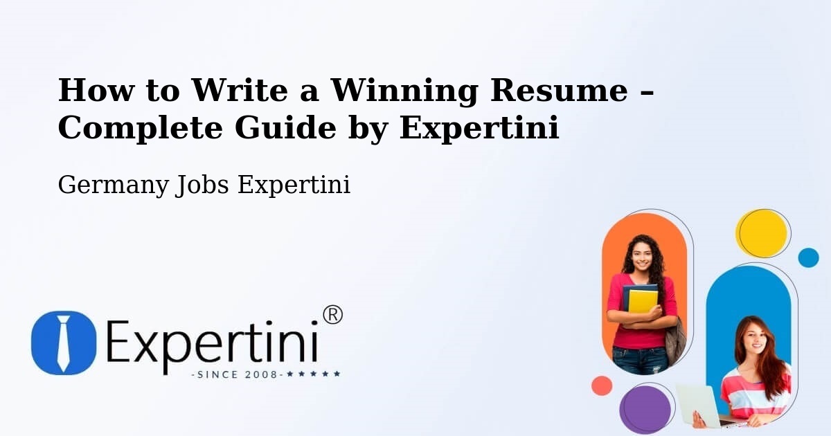 Resume Writing Guide for Job Seekers – Wingerode - Wingerode, Germany Jobs Expertini